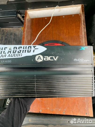 Усилитель автомобильный ACV 4.100