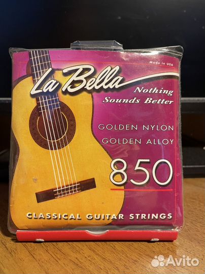 Струны La Bella 850 для акустической гитары