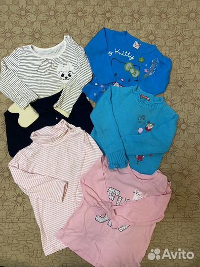 Одежда для девочки пакетом от года до трех лет
