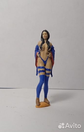 Фигурка девушка гейша ню эротика 1/43