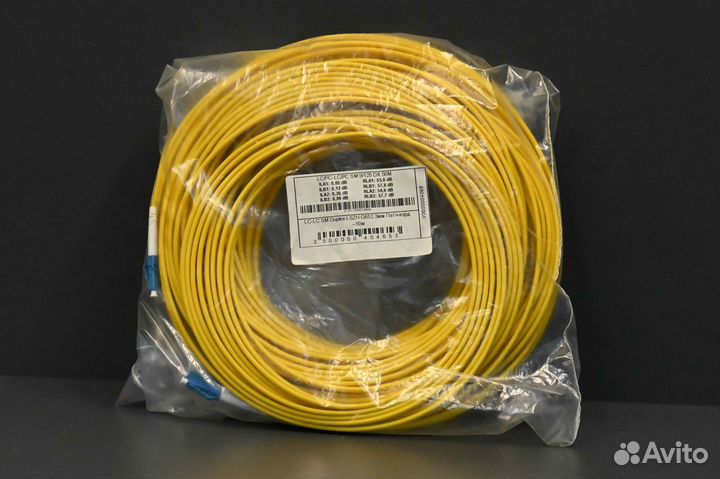 TopLan LC PC-LC PC SM 9 125 DX 50M новый, 2 шт