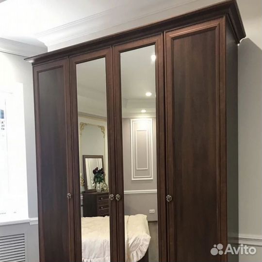 Спальня Афина 3Д - 1.6 орех