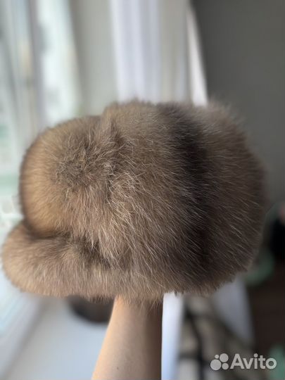 Шапка из соболя