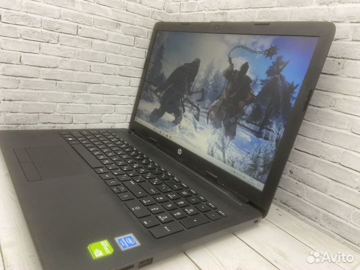 Отличный ноутбук HP / 15.6 / 4 ядра / 8 Gb / MX110