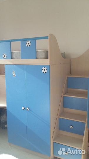 Детская кровать чердак