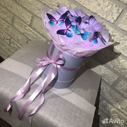 Букет из бабочек