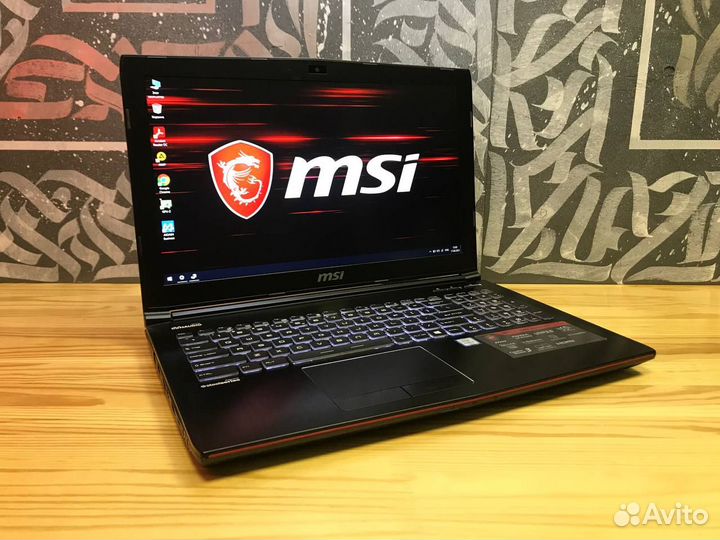 Мощный ноутбук MSI Core-i7/GTX/SSD/12Gb+рассрочка