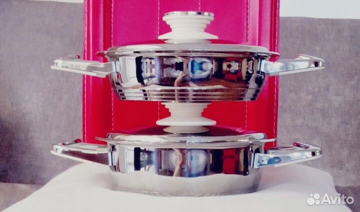 Сковороды zepter с 2-мя ручками 20 см-1.5л/2.0л