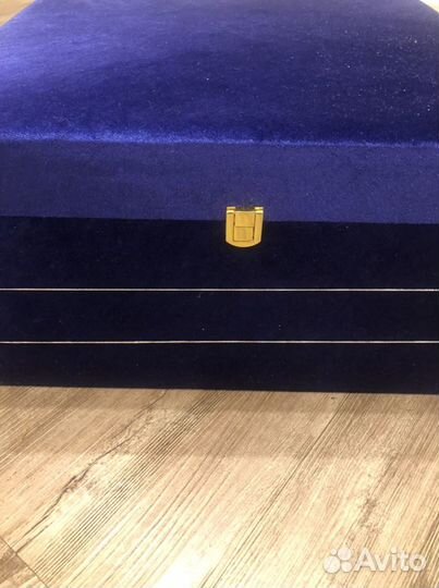 Подарочный набор посуды ручная работа в барх чемод