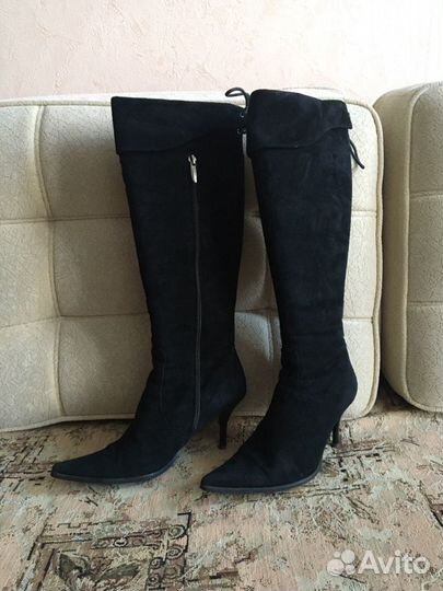 Зимние ботфорты 37р