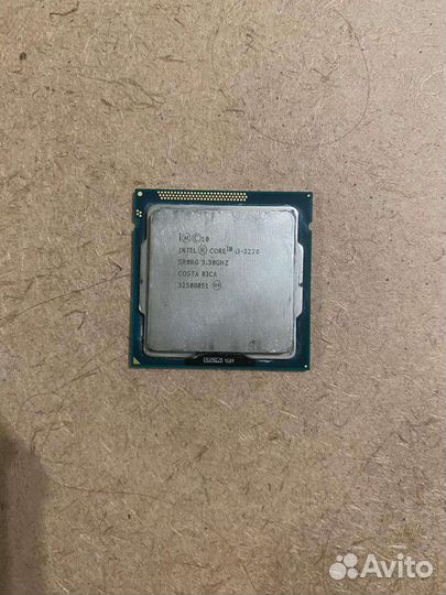 Процессор i3 3220 3.3ghz