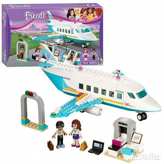 Lego friends частный самолет bela