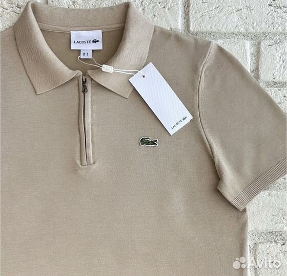 Поло вязаное Lacoste