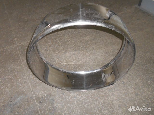 Колпак запасного колеса хромированный