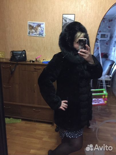 Шуба мутоновая