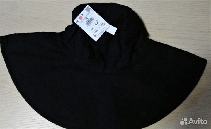 Шляпа с добавлением льна Новая не Китай 59см