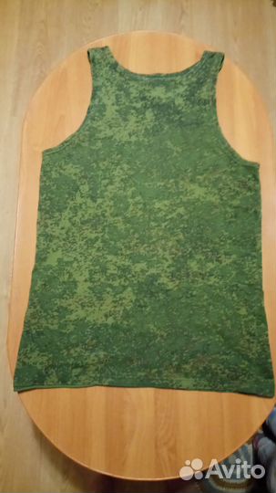 Майка камуфлированная/кмф/зеленый пиксель