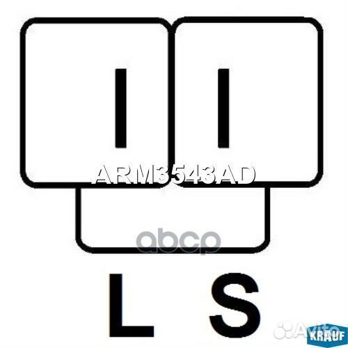 Регулятор генератора ARM3543AD Krauf