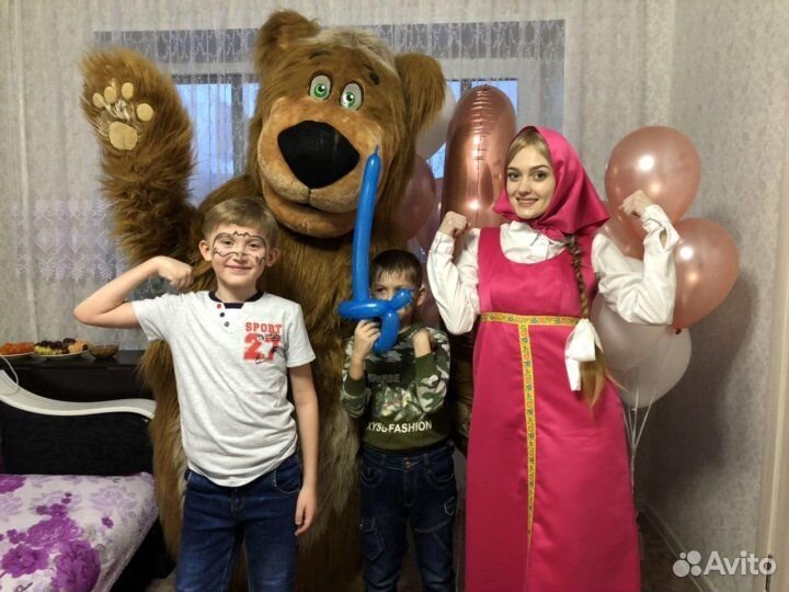 Аниматоры на день рождения детям Москва Все районы