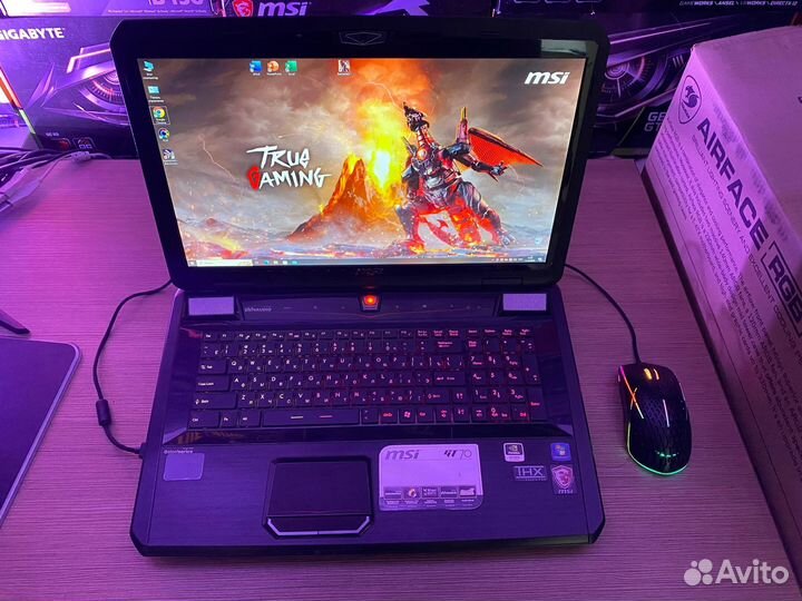 Игровой ноутбук MSI GT70 Core i7/GTX670 3Gb/SSD500