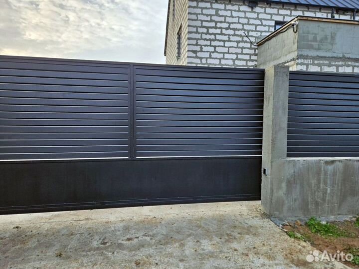 Забор жалюзи