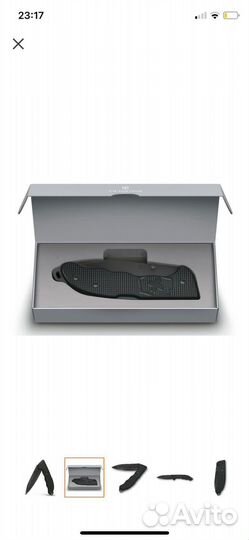 Складной нож Victorinox Evoke BS Alox Black