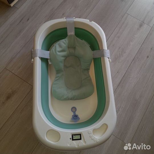 Ванночка для купания складная с матрасиком