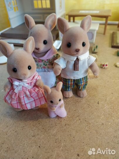 Sylvanian families кондитерская и огород