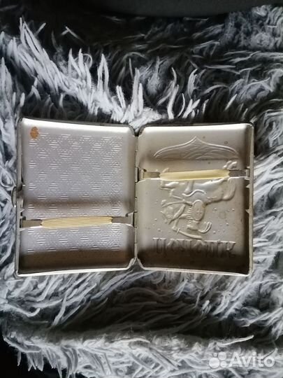 Портсигар серебряный СССР