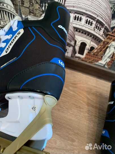 Коньки хоккейные Droks 45 р-р