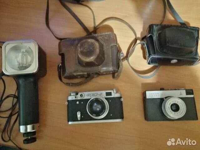 Плёночный фотоаппарат фэд 2 и смена 8м
