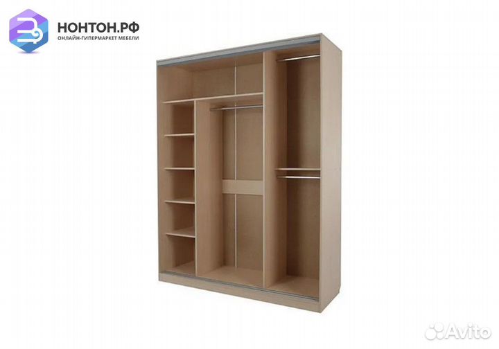 Шкаф-купе Бассо 7-600 78 дуб млечный