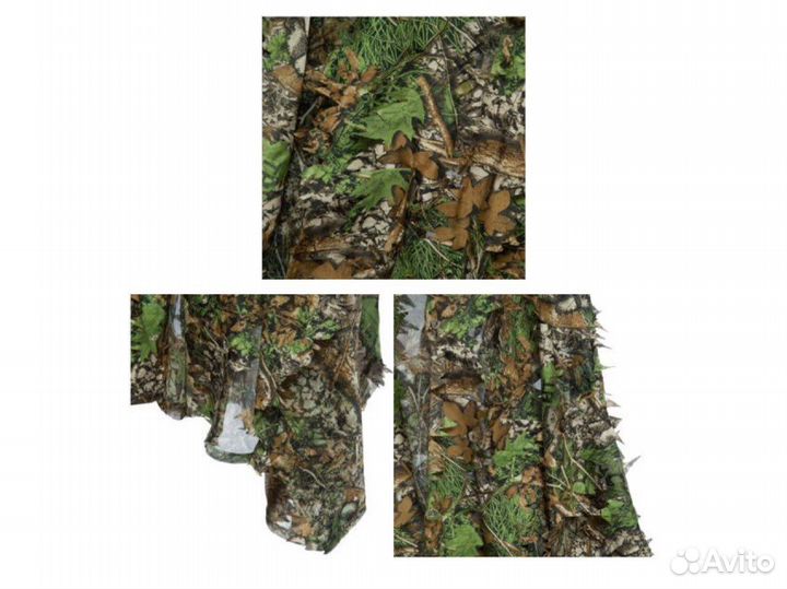 Тактический маскировочный халат - пончо