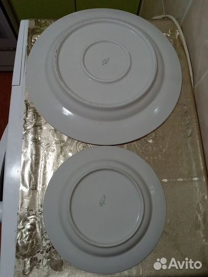 Тарелки, селедочница дулево, СССР