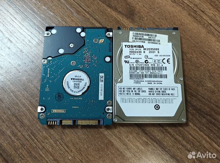 Жесткий диск HDD 200 Гб 2,5