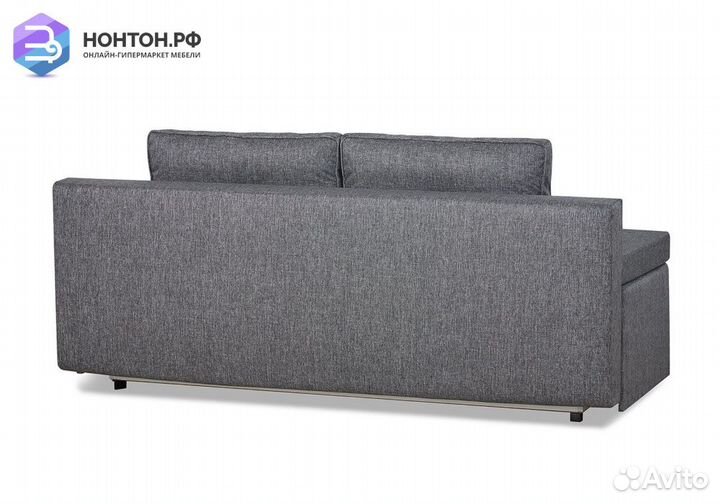 Диван еврокнижка Лиссабон темно-серый