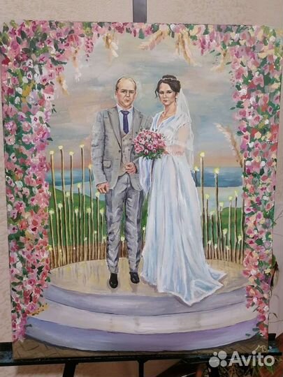 Портрет маслом по фото