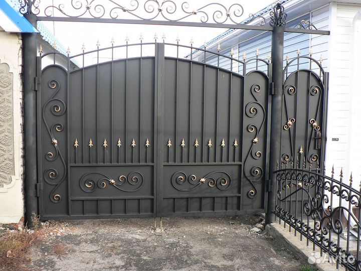 Кованные ворота от изготовителя