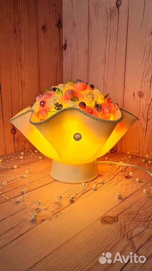 Светильник букет роз