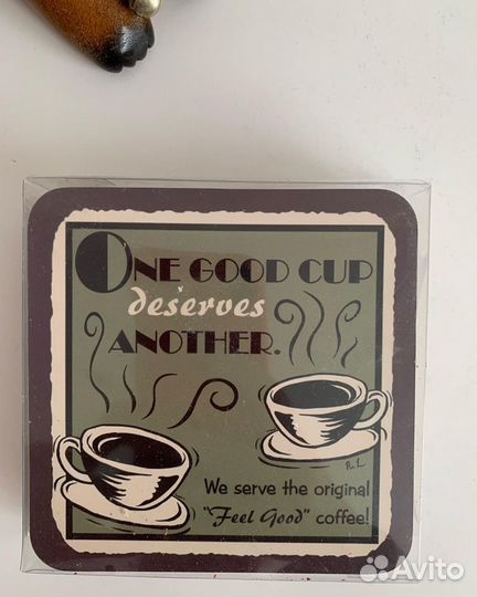 Подставки под чашки, бокалы