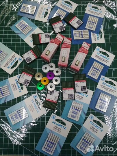 Запчасти для швейных машин иглы, шпули, лапки,челн