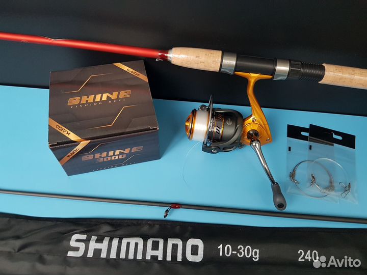 Спиннинг с катушкой