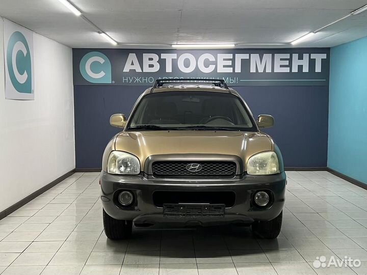 Hyundai Santa Fe 2.7 AT, 2004, 180 000 км