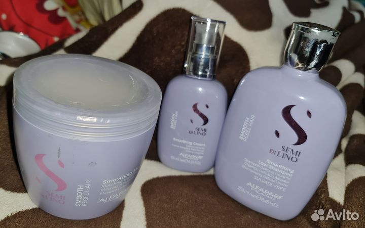 Alfaparf milano smoothing шампунь, крем, маска