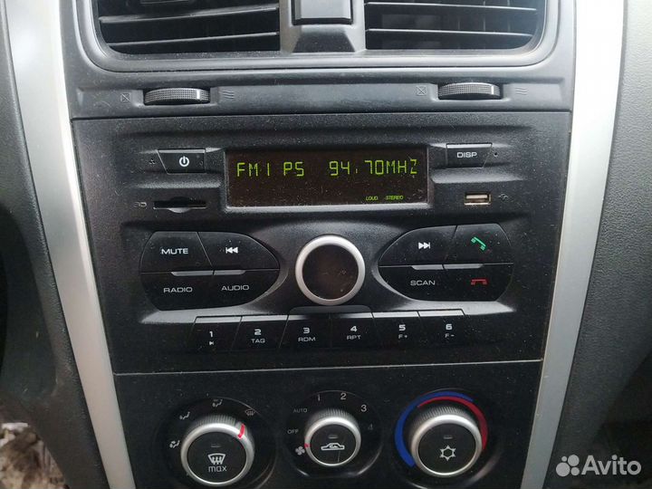 Датсун он-до штатная магнитола