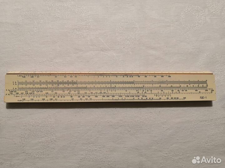 Логарифмическая линейка СССР