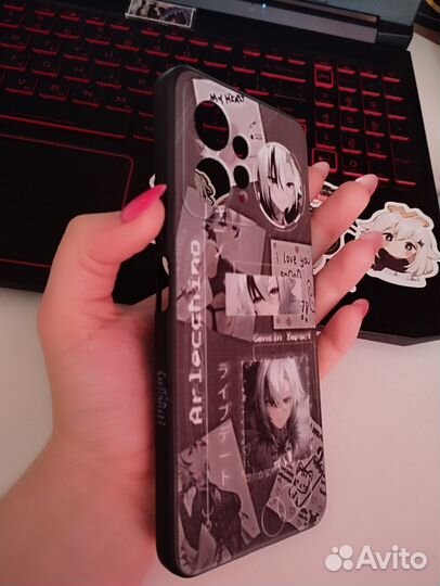 Чехол на Xiaomi Redmi Note 12 4G геншин