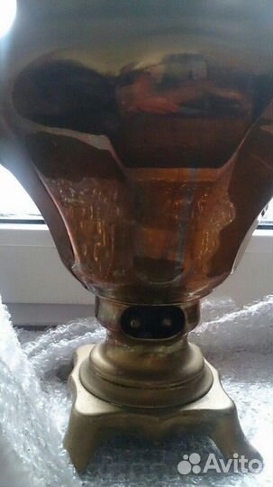 Самовар электрический, латунь