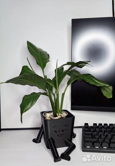 Кашпо 3d пластик #1