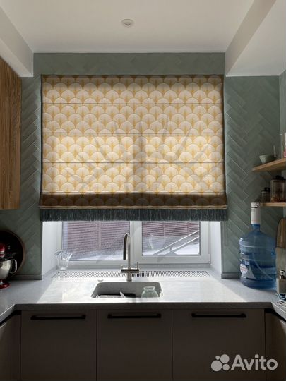 Шторы римские двойные